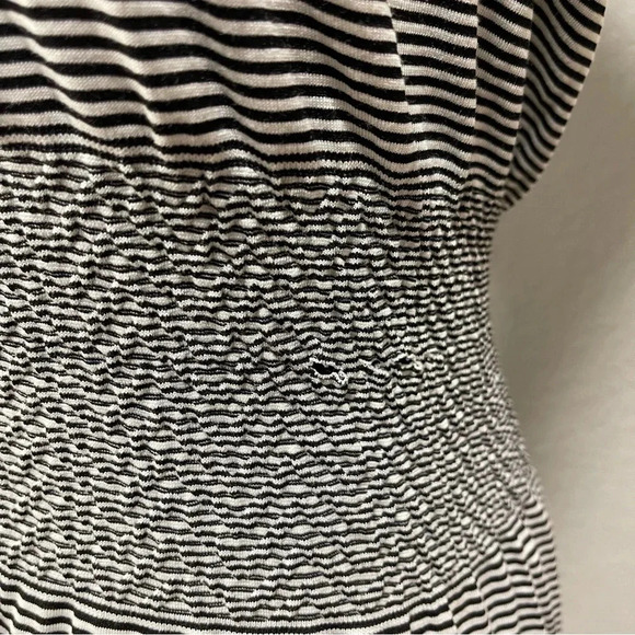 Lark + Grey Dress Women's Size S/M Striped Strapless - Picture 2 of 4